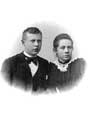 Jacob Christian og søster Benedicte
