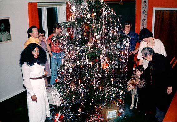 Christmas eve in 1975 in my parent's rectory