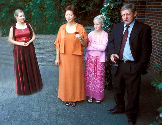 Jens' og Grethes slvbryllup i 2001