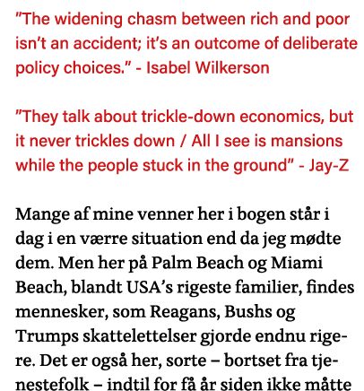  The widening chasm between rich and poor isn t an accident; it s an outcome of deliberate policy choices   - Isabel    
