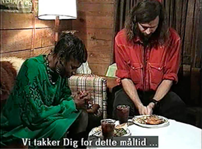 Saying grace before our meals  1991