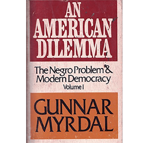 The  Bible of racism research  inspiring Johnson to his civil rights laws