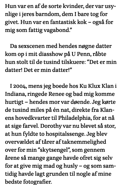 Hun var en af de sorte kvinder, der var usynlige i jeres barndom, dem I bare tog for givet  Hun var en fantastisk kok   