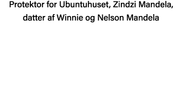 Protektor for Ubuntuhuset, Zindzi Mandela, datter af Winnie og Nelson Mandela 