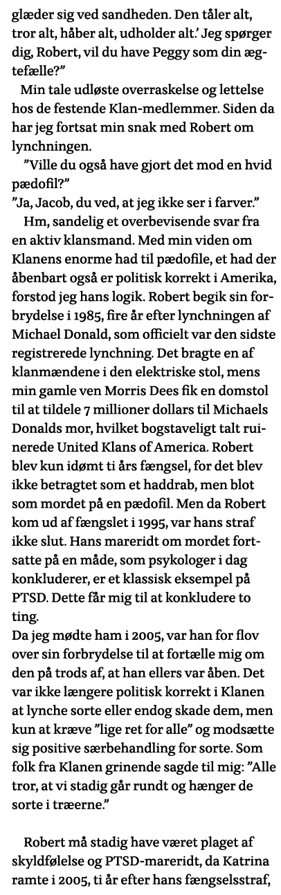 glæder sig ved sandheden  Den tåler alt, tror alt, håber alt, udholder alt   Jeg spørger dig, Robert, vil du have Peg   