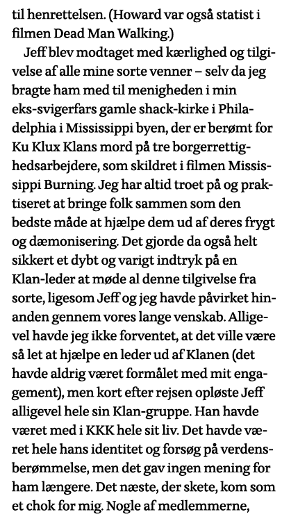 til henrettelsen  (Howard var også statist i filmen Dead Man Walking ) Jeff blev modtaget med kærlighed og tilgivelse   