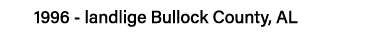 1996 - landlige Bullock County, AL