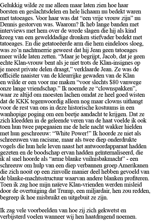 Gelukkig wilde ze me alleen maar laten zien hoe haar borsten en geslachtsdelen en hele lichaam nu bedekt waren met ta   