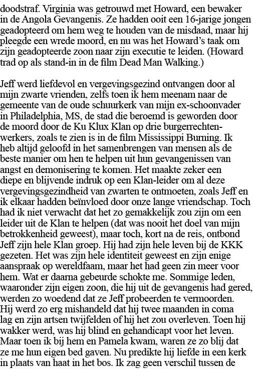 doodstraf  Virginia was getrouwd met Howard, een bewaker in de Angola Gevangenis  Ze hadden ooit een 16-jarige jongen   