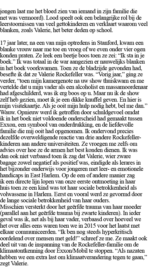 jongen laat me het bloed zien van iemand in zijn familie die net was vermoord)  Lood speelt ook een belangrijke rol b   