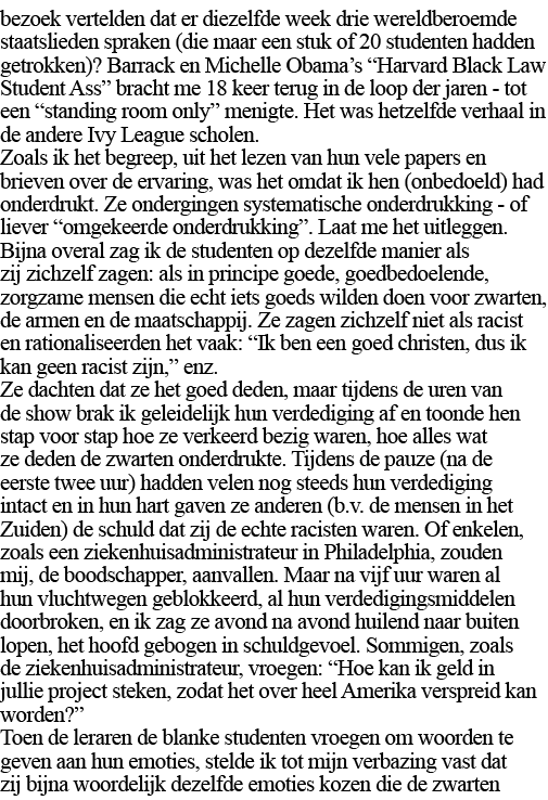 bezoek vertelden dat er diezelfde week drie wereldberoemde staatslieden spraken (die maar een stuk of 20 studenten ha   