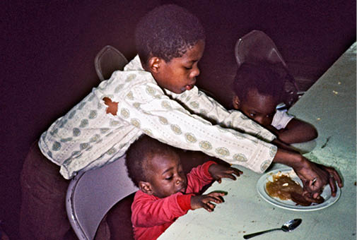 1973 - Baltimore  BPP Free Breakfast Program 
