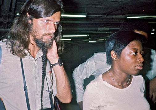 1975 - with Joan Little, Raleigh, NC