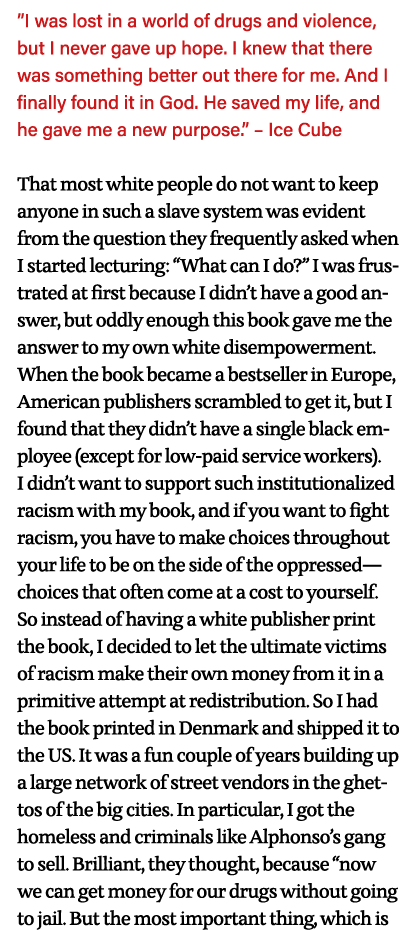  I was lost in a world of drugs and violence, but I never gave up hope  I knew that there was something better out th   