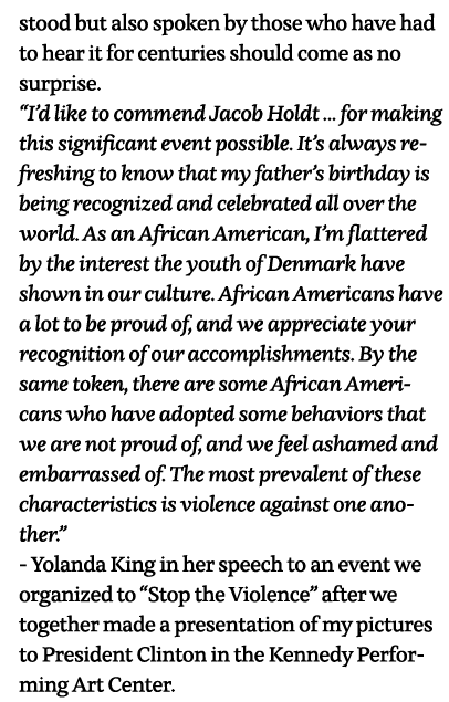 stood but also spoken by those who have had to hear it for centuries should come as no surprise   I d like to commend   