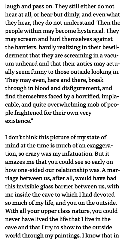 laugh and pass on  They still either do not hear at all, or hear but dimly, and even what they hear, they do not unde   