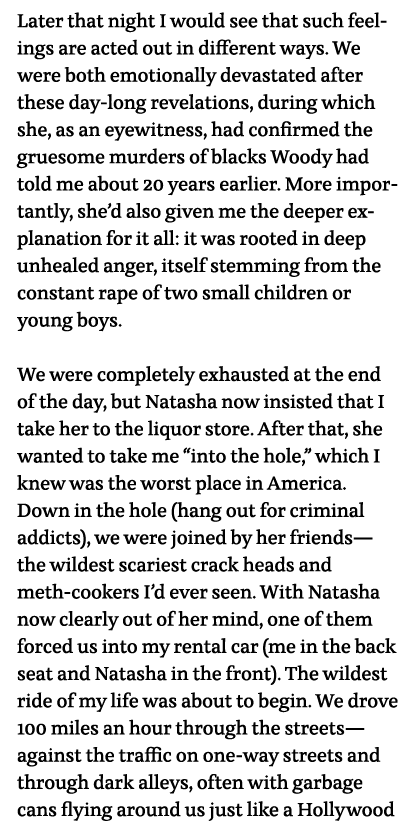 Later that night I would see that such feelings are acted out in different ways  We were both emotionally devastated    