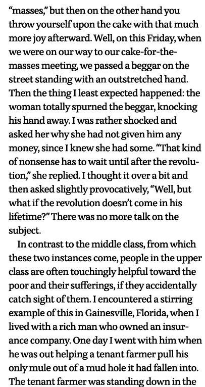  masses,  but then on the other hand you throw yourself upon the cake with that much more joy afterward  Well, on thi   