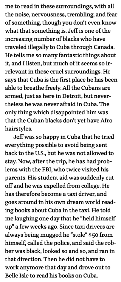 me to read in these surroundings, with all the noise, nervousness, trembling, and fear of something, though you don t   