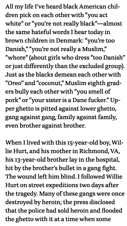 All my life I ve heard black American children pick on each other with  you act white  or  you re not really black —a   