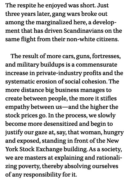The respite he enjoyed was short  Just three years later, gang wars broke out among the marginalized here, a developm   