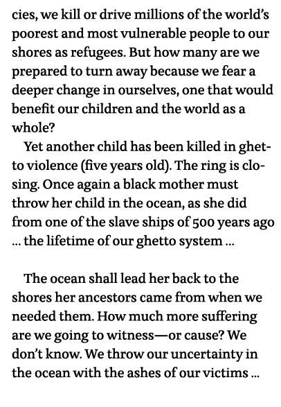cies, we kill or drive millions of the world s poorest and most vulnerable people to our shores as refugees  But how    