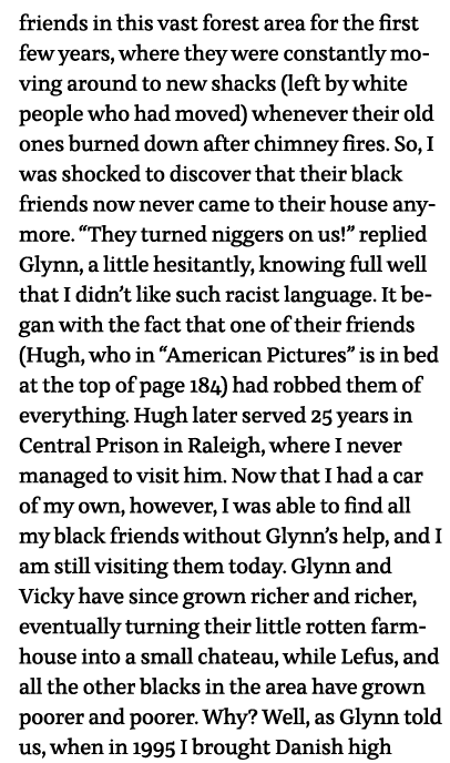 friends in this vast forest area for the first few years, where they were constantly moving around to new shacks (lef   