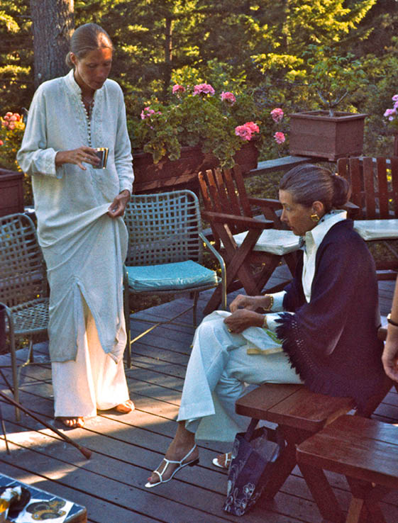 1975 - Palo Alto, CA on their mountain ranch 