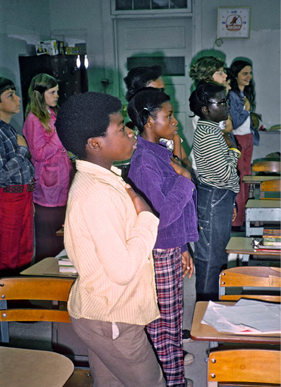 1974 - Washington, NC  Robert in school 