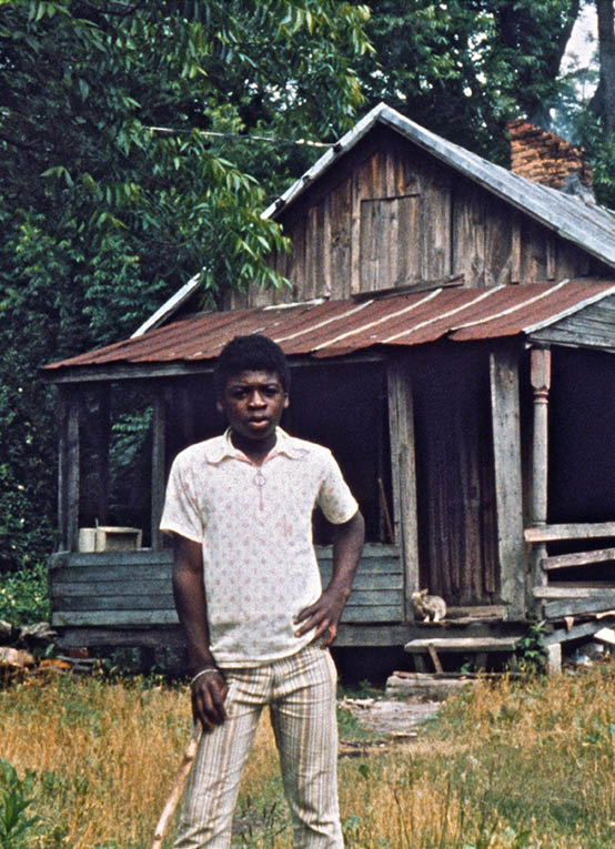 1974 - Washington, NC  Robert at home 
