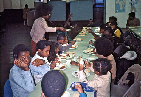 1973 - Baltimore  BPP Free Breakfast Program 