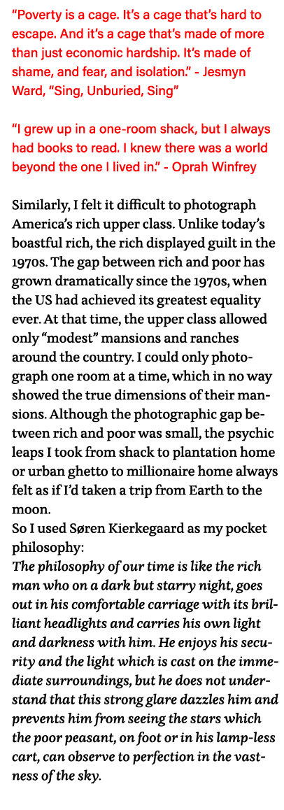  Poverty is a cage  It s a cage that s hard to escape  And it s a cage that s made of more than just economic hardshi   