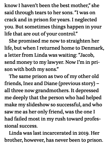 know I haven t been the best mother,  she said through tears to her sons   I was on crack and in prison for years  I    