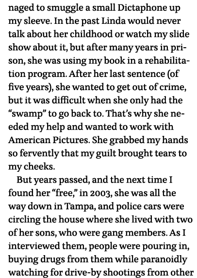 naged to smuggle a small Dictaphone up my sleeve  In the past Linda would never talk about her childhood or watch my    