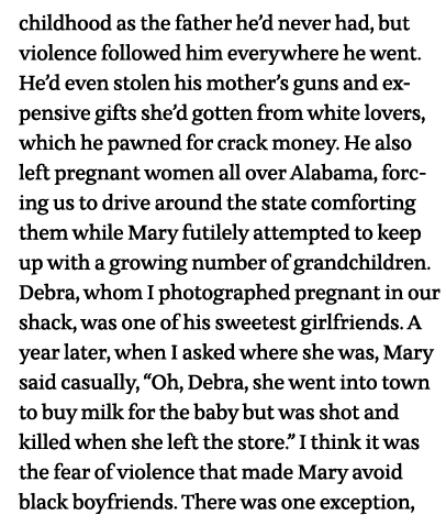childhood as the father he d never had, but violence followed him everywhere he went  He d even stolen his mother s g   