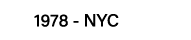 1978 - NYC