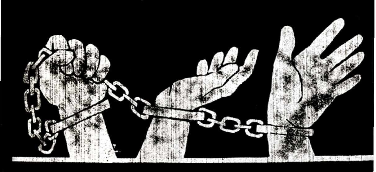 Hands in chains