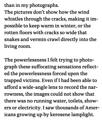than in my photographs  The pictures don t show how the wind whistles through the cracks, making it impossible to kee   