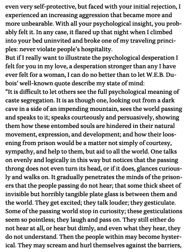 even very self-protective, but faced with your initial rejection, I experienced an increasing aggression that became    