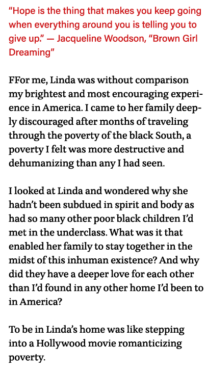  Hope is the thing that makes you keep going when everything around you is telling you to give up   — Jacqueline Wood   