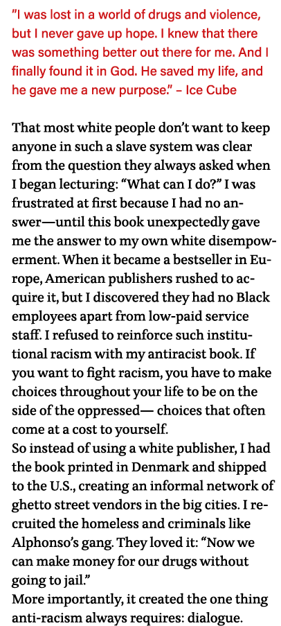  I was lost in a world of drugs and violence, but I never gave up hope  I knew that there was something better out th   