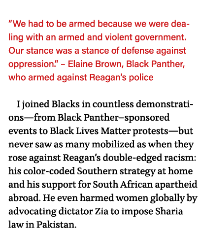   We had to be armed because we were dealing with an armed and violent government  Our stance was a stance of defense   