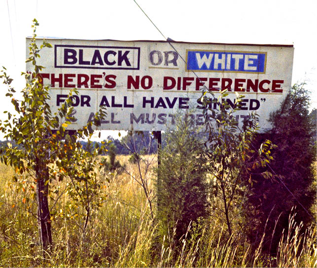 Black or white, there is no difference