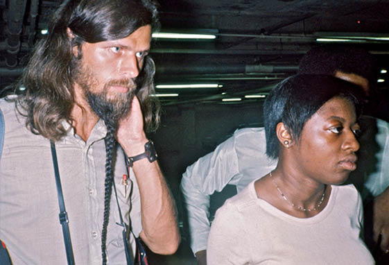 1975 - with Joan Little, Raleigh, NC