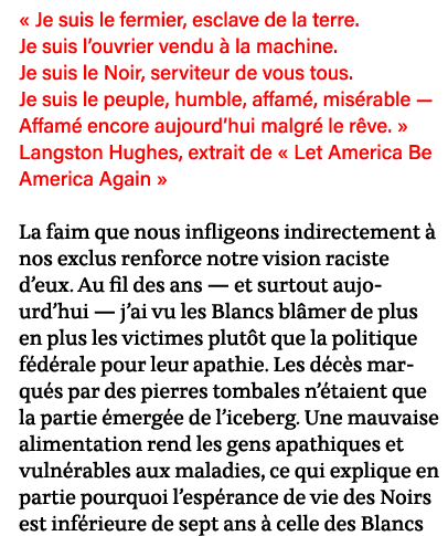  Je suis le fermier, esclave de la terre  Je suis l ouvrier vendu à la machine  Je suis le Noir, serviteur de vous t   