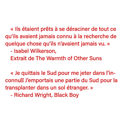     Ils étaient prêts à se déraciner de tout ce qu ils avaient jamais connu à la recherche de quelque chose qu ils n    