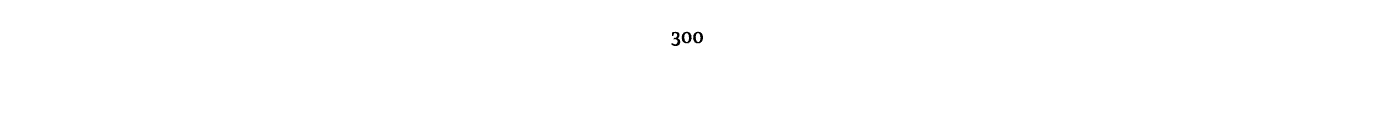 300 