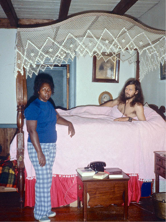 My servant Earline Gaynes in 1973 - Natchez, MS and later lifelong friend