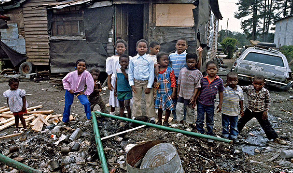 1990 - rural Burke County, GA 