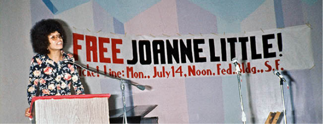 1975 - Angela Davis in Oakland, CA